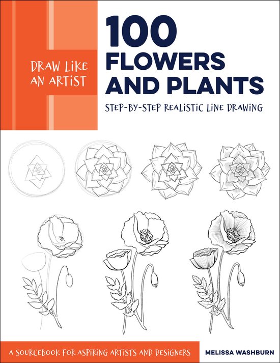 Draw Like an Artist: 100 Flowers and Plants - cover