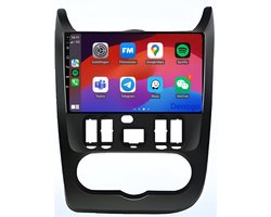CarPlay autoradio geschikt voor Dacia Logan | 2010 t/m 2013 | Android 16 | 9 inch | Draadloos Apple CarPlay & Android Auto | 2GB + 32GB | QuadCore processor | Denago DNG-A344 | 2025 model | 2010 2011 2012 2013 | Bluetooth & Wifi