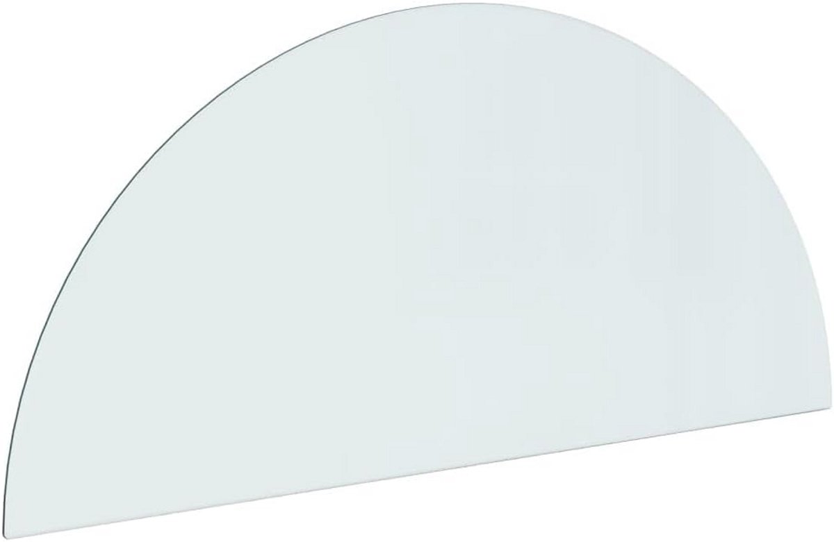 Ronde Haardplaat van Glas voor Vloerbescherming 1200x500 mm