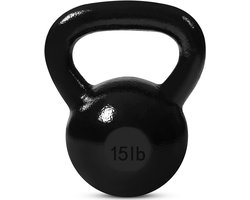 Gietijzeren Kettlebell Gewichten voor Krachttraining en Ballistische Oefeningen - 6,8 kg