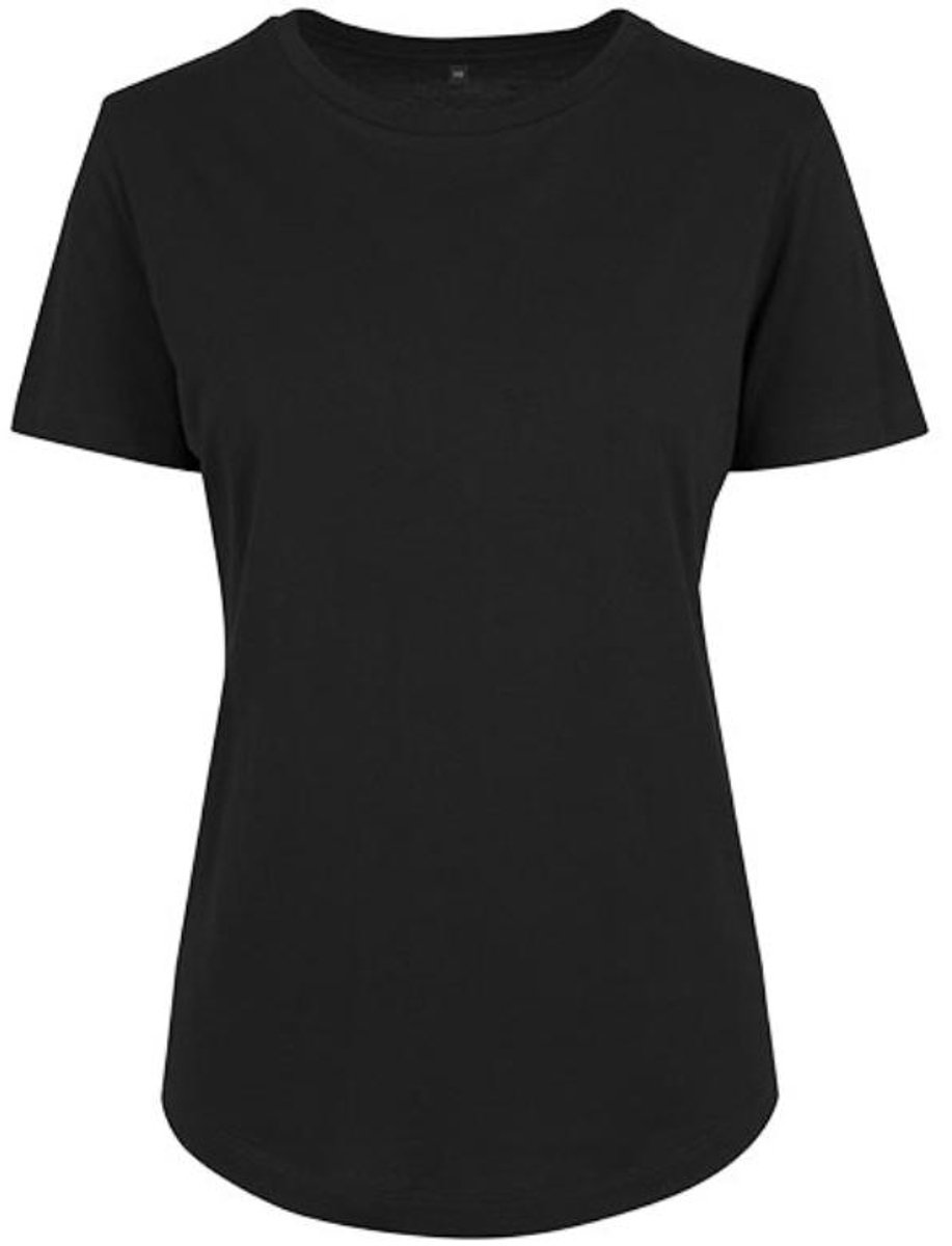 Build Your Brand - Fit Dames T-Shirt - Black maat M