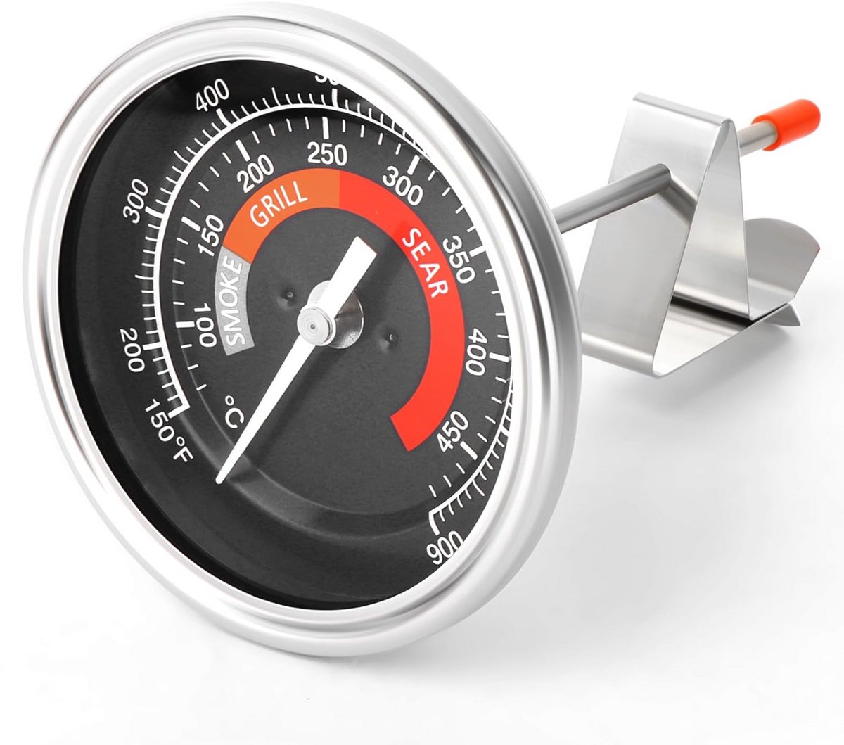 Nauwkeurige thermometer met grote wijzerplaat en waterdichte functie