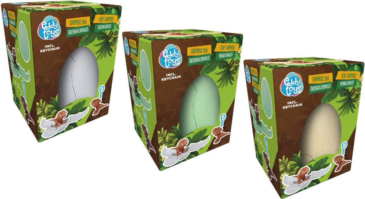 Eddy Toys Dino surprise egg 3as