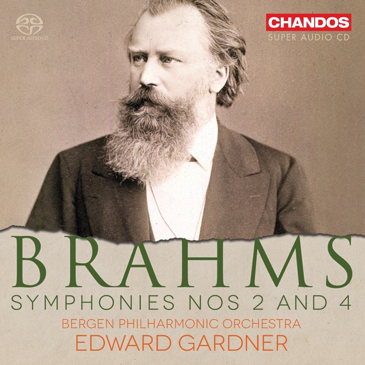 Bergen Philharmonic Orchestra & Edward Gardner - Brahms: Symphonies 2 & 4 (SACD)