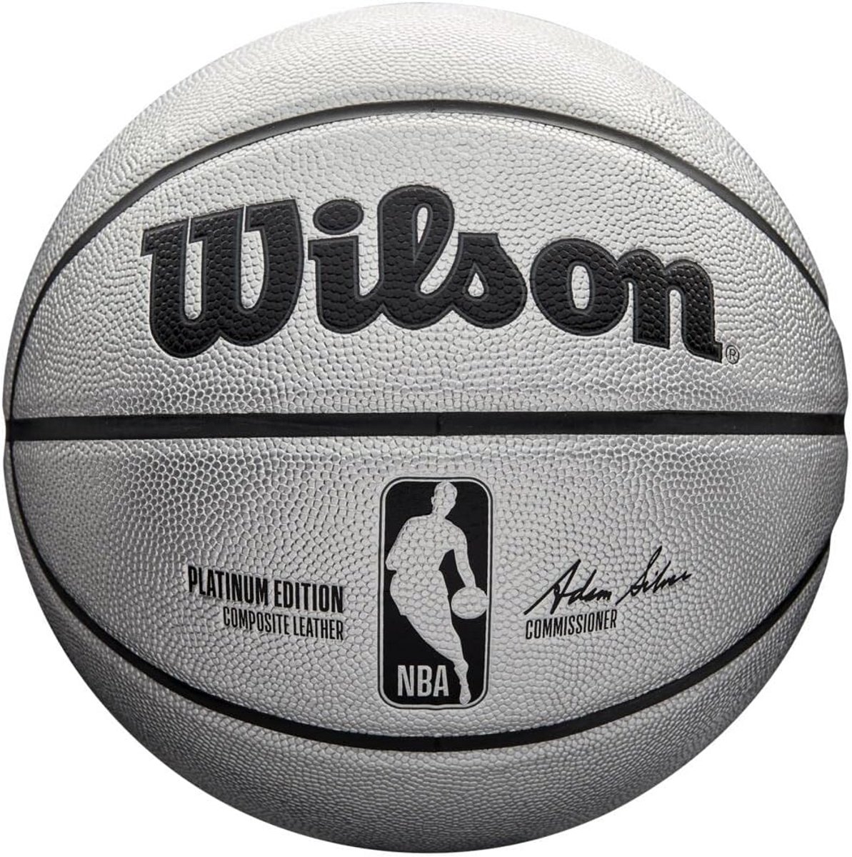 Officiële NBA Basketbal met Platinum Handtekening Oppervlak - Ideaal voor Fans