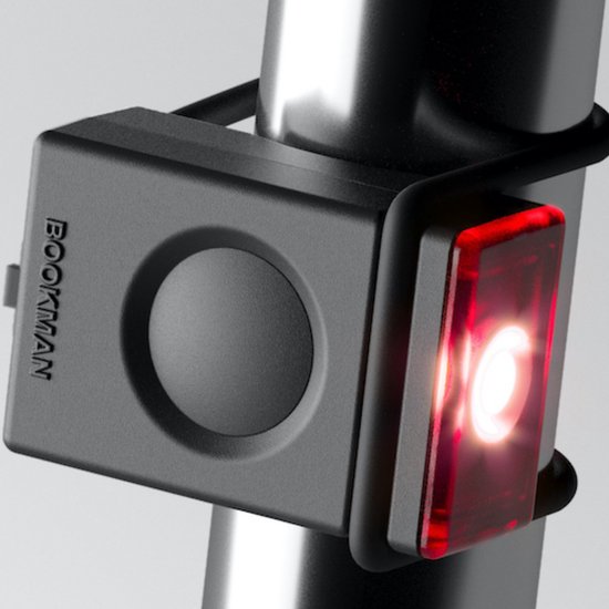 Bookman Block Light Fietsverlichting - Led Achterlicht - Oplaadbaar via USB - Compact Design — afbeelding 5
