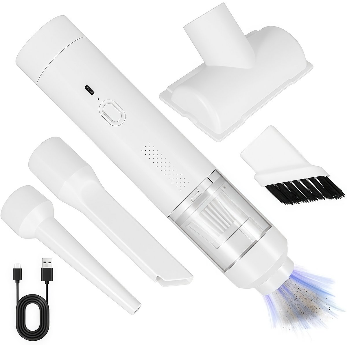 DKampioen Draadloze Kruimeldief met Snelladen via Type-C - DKampioen - €30,39