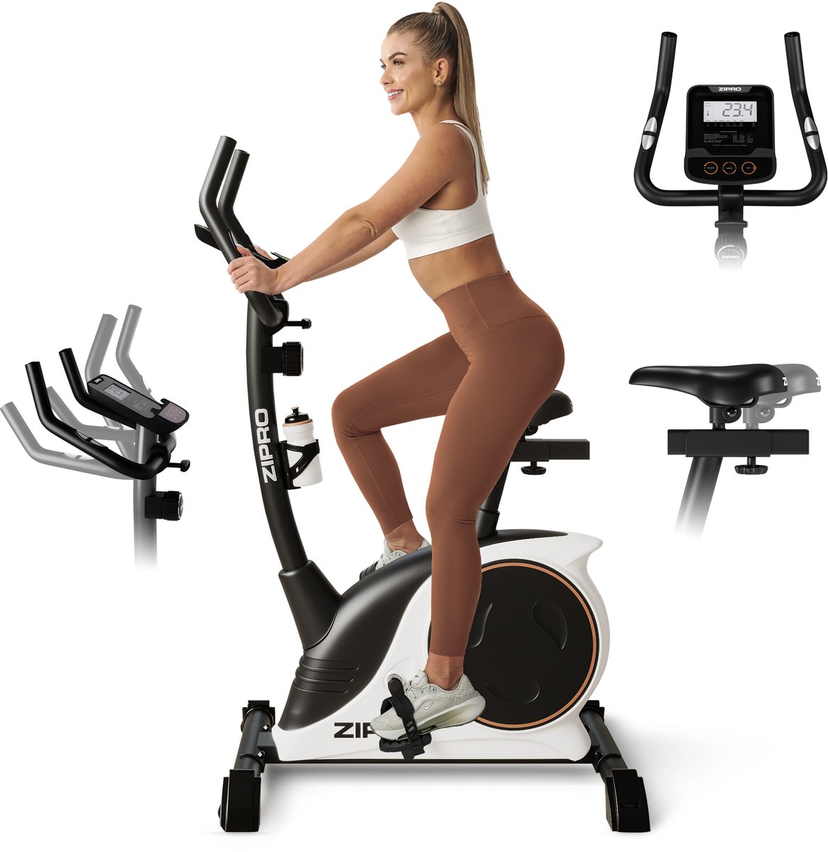 Zipro Nitro RS Hometrainer Magnetisch met Hartslagsensoren - Zipro - €208,99