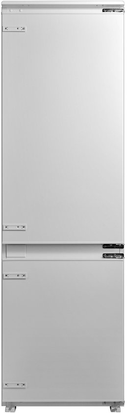 Inbouw koel-vriescombinatie Heinner 271L energiezuinig met invertercompressor, LED-display, superkoelen en supervriezen