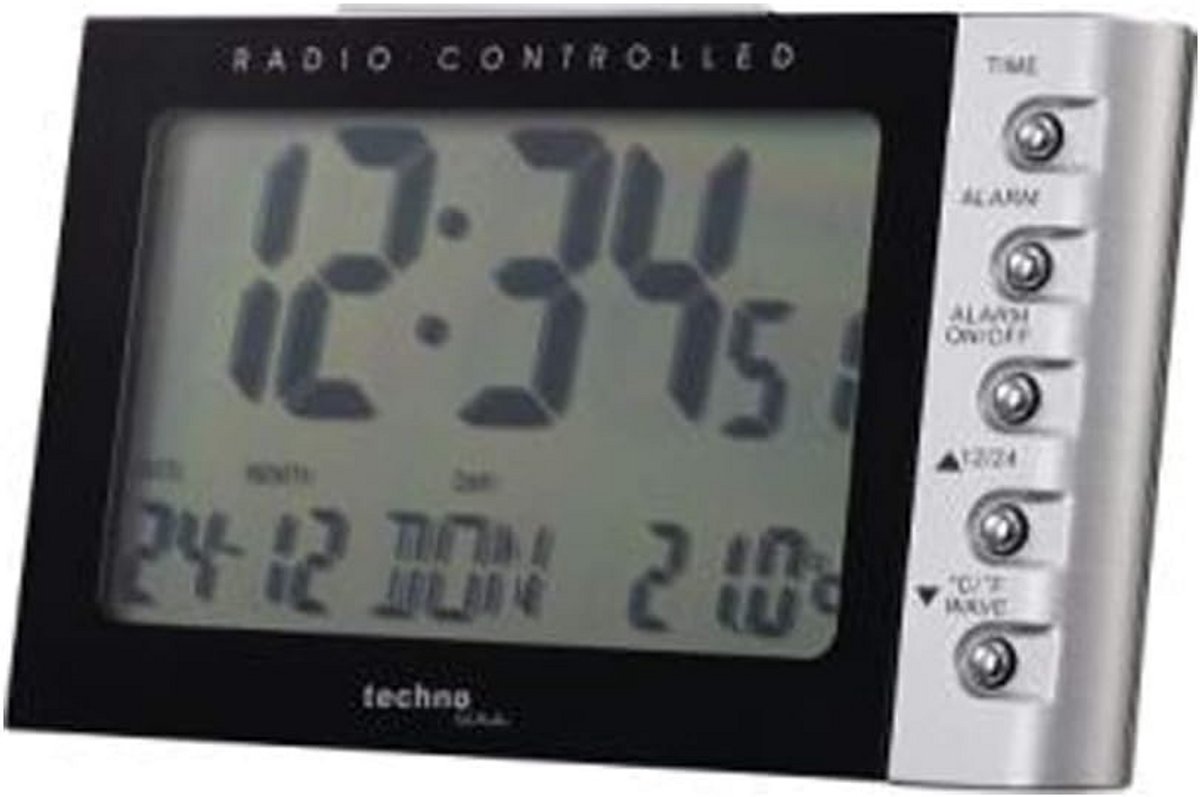 Digitale Wekker met Datum, Weekdag en Binnentemperatuur