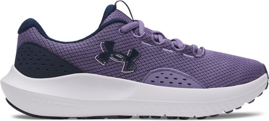 Under Armour UA W Charged Surge 4-PPL Dames Sportschoenen - Paars Luxe - Academy