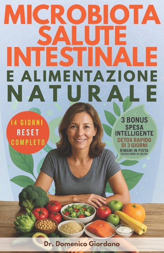 Microbiota Salute Intestinale e Alimentazione Naturale - cover