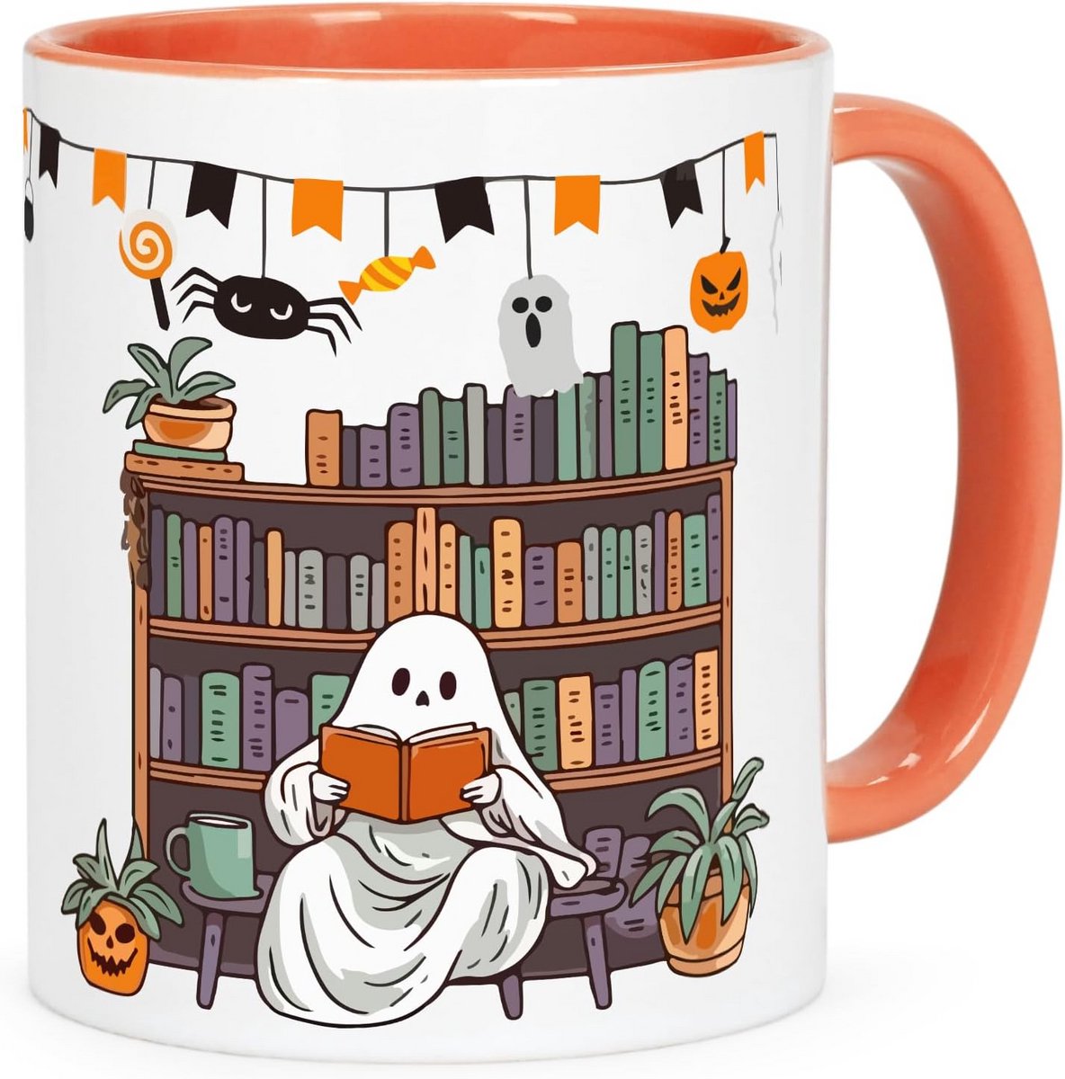 Pompoen Mok Herfst Theekop Cadeau-ideeën Halloween Koffie Oranje