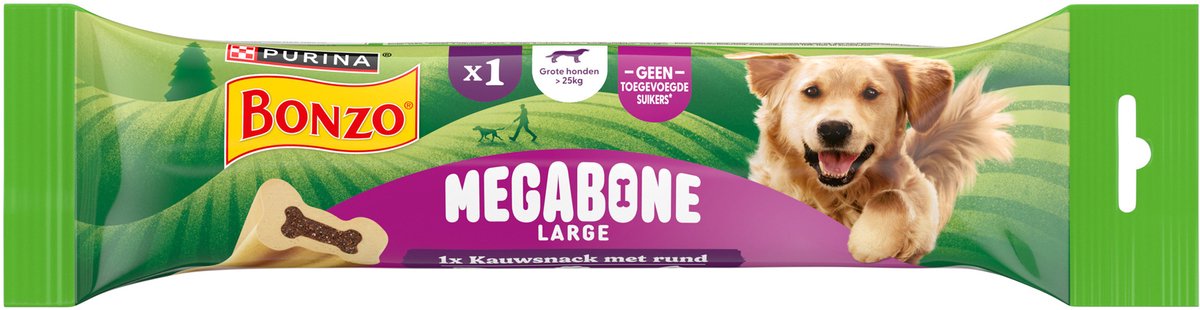 Bonzo Megabone kauwstaaf - 12 x 200 gr
