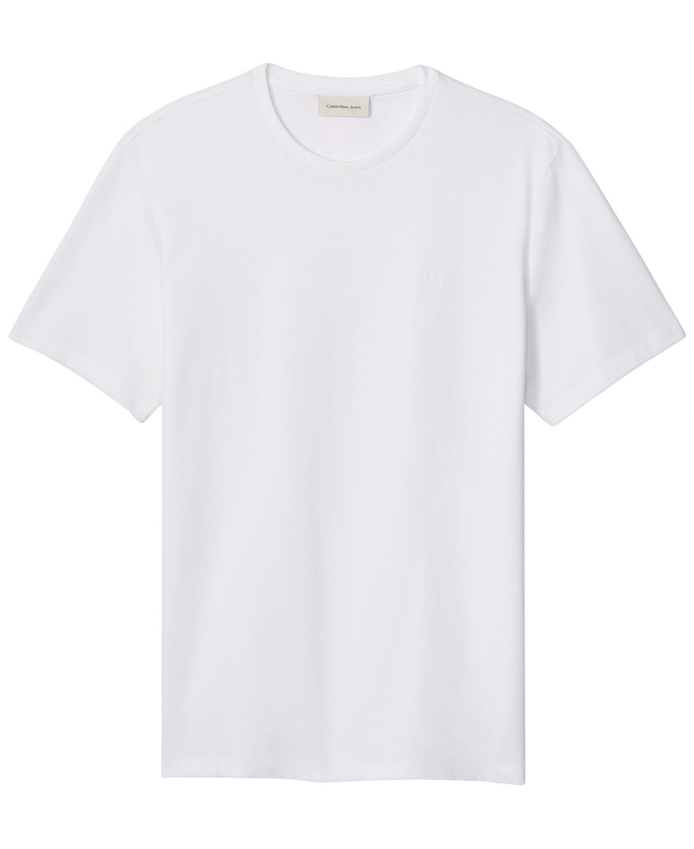 Calvin Klein Jeans Ss Classic Monogram Tee Wit