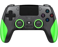 Namajunas - Draadloze Controller geschikt voor PS4/Pro/Slim/PC - Bluetooth gamepad - Geschikt voor Playstation 4 - Zes-assige sensor - Geschikt voor Nintendo Switch - LED-lichtbalk en touchscreen-functionaliteit - Audio Jack Input - Gaming Accesoires