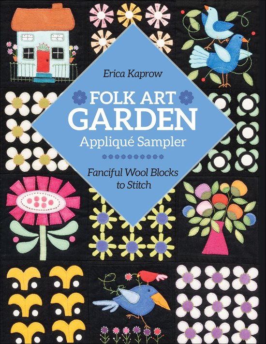 Folk Art Garden Applique Sampler - cover