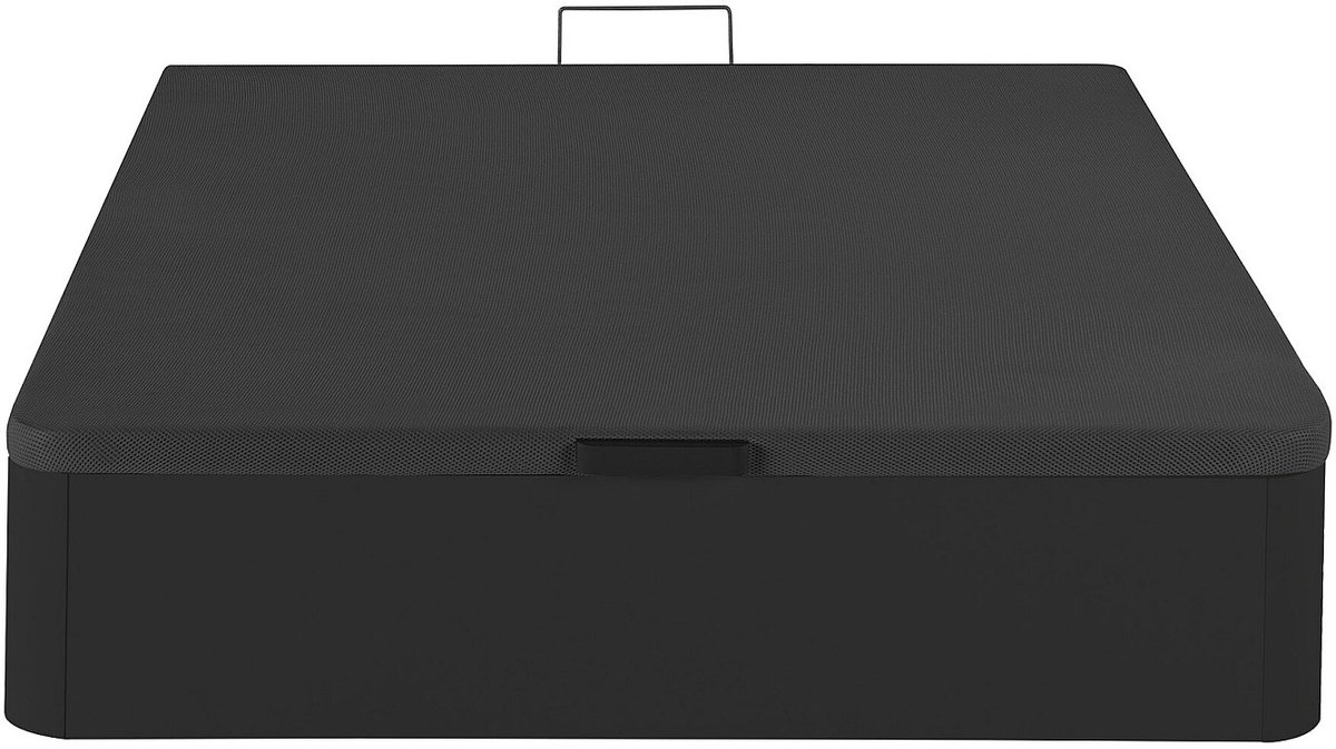 Vente-unique Bedbodem met opbergruimte HESTIA van YSMÉE - Mat zwart - 160 x 200 cm