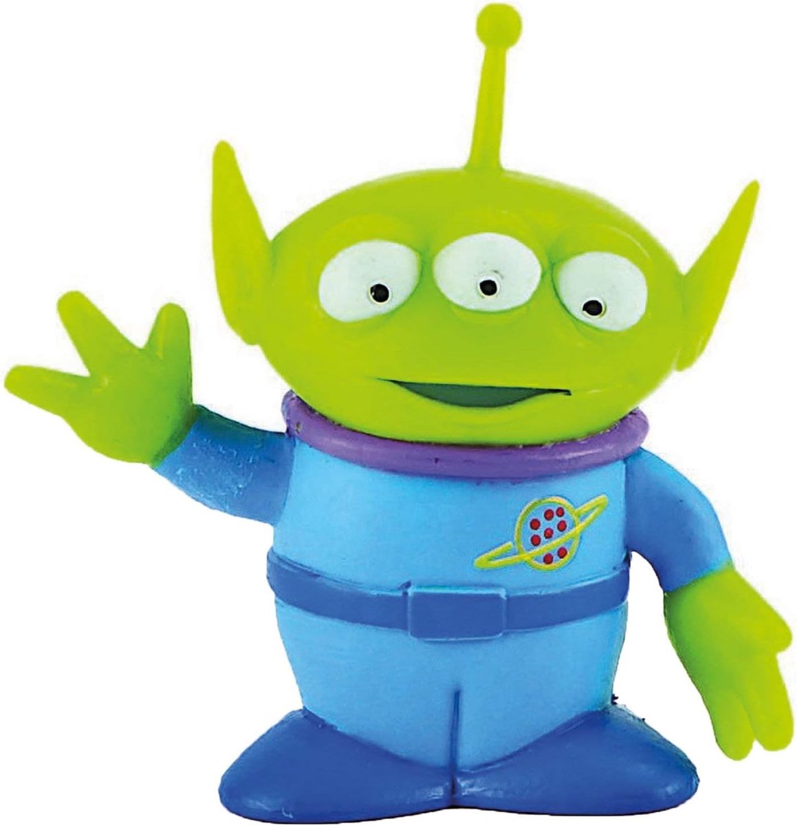 Bullyland 12765 – Speelfiguur Disney Pixar Toy Story – Alien – levensecht en detailrijk vormgegeven – ideaal als taartfiguur, verzamelobject of klein cadeautje voor kinderen vanaf 3 jaar