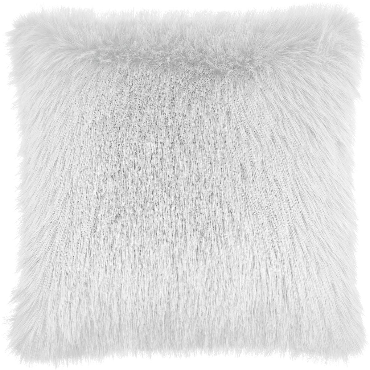 Heckettlane Perle Sierkussen - Fake Fur - 48x48 cm - Wit