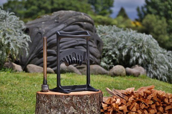 Kindling Cracker King XL Houtklover + Cover - Gietijzer - Zwart van Kindling Cracker — afbeelding 3