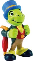 Bullyland 12397 – Speelfiguur Disney Pinokkio met Japie Krekel – levensecht en detailrijk vormgegeven – ideaal als taartfiguur, verzamelobject of klein cadeautje voor kinderen vanaf 3 jaar