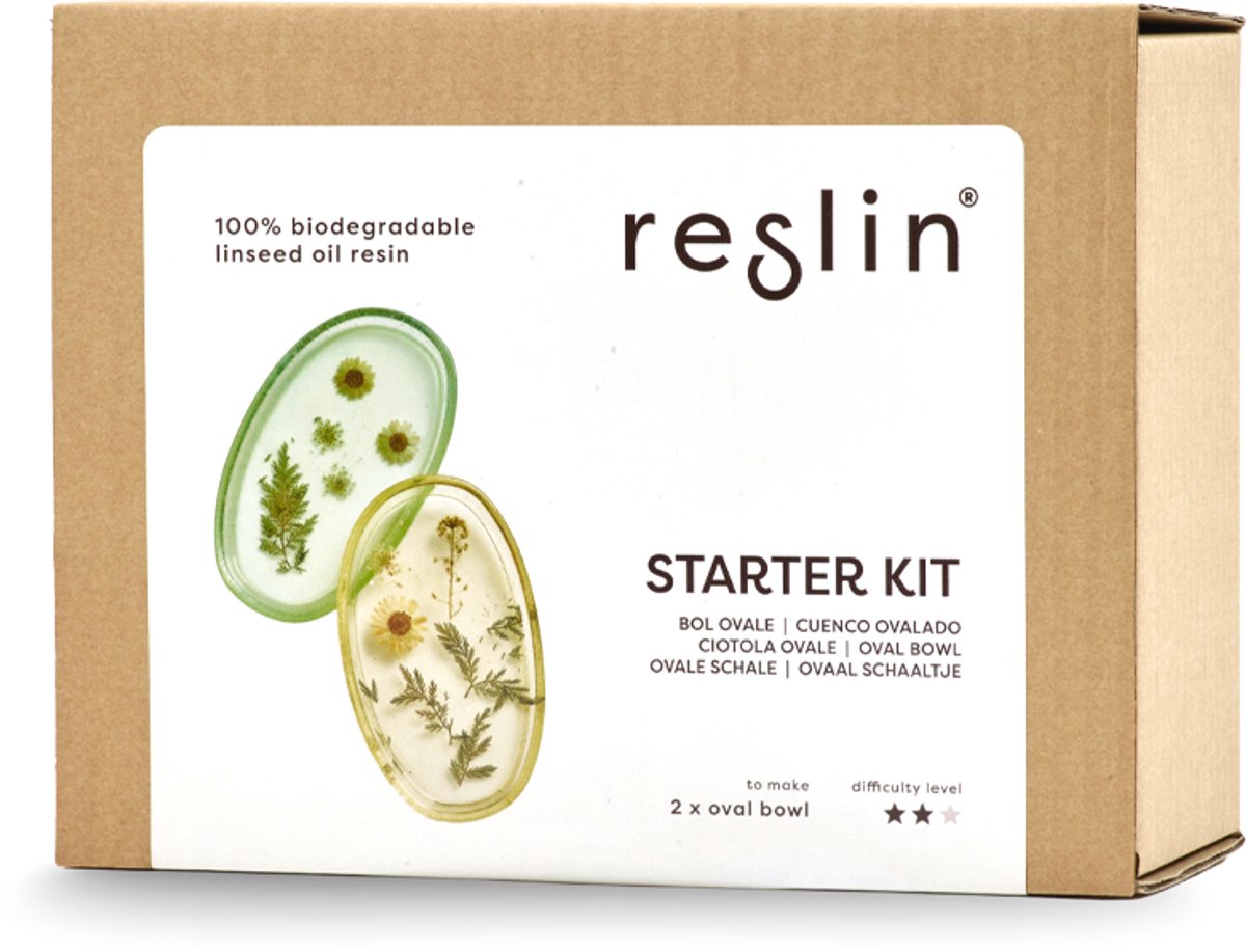 Reslin kit - Ovaal schaaltje - Intermediate