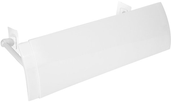 Airco deflector Airconditioner Windscherm, verstelbare airconditioning Deflector Luchtomleider Cover Anti-windschotten Anti-direct blazende voorruit Windgeleider (Color : W 20cm, Size : L 120cm