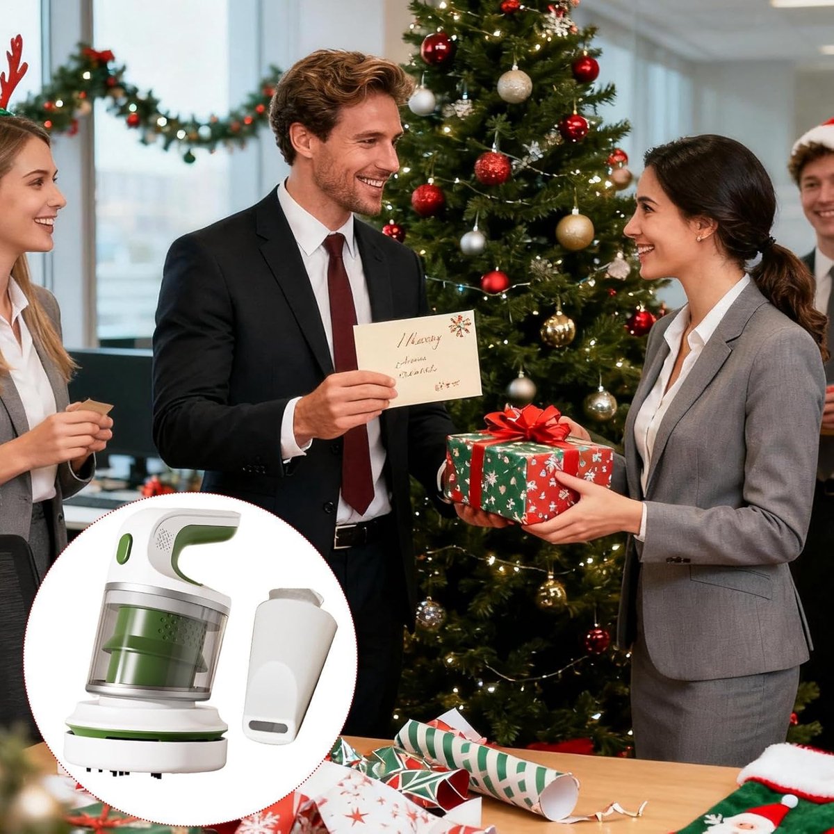 Stroom Commerce Draadloze Mini-Stofzuiger Oplaadbaar via USB - Stroom Commerce - €25,64