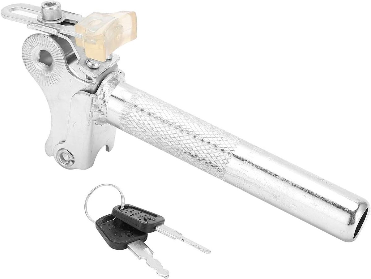 Cosensi - Elektrische fiets zadelpen opvouwbaar metalen buis accessoire met diameter van 25,4 mm optimalisatie fietsaccessoire trekkingfiets gebruiksgemak fietsen in stijl.