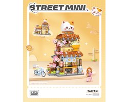 LOZ - Japanese Street - Taiyaki shop | Mini Block Building Set | Build and Create No. 4801