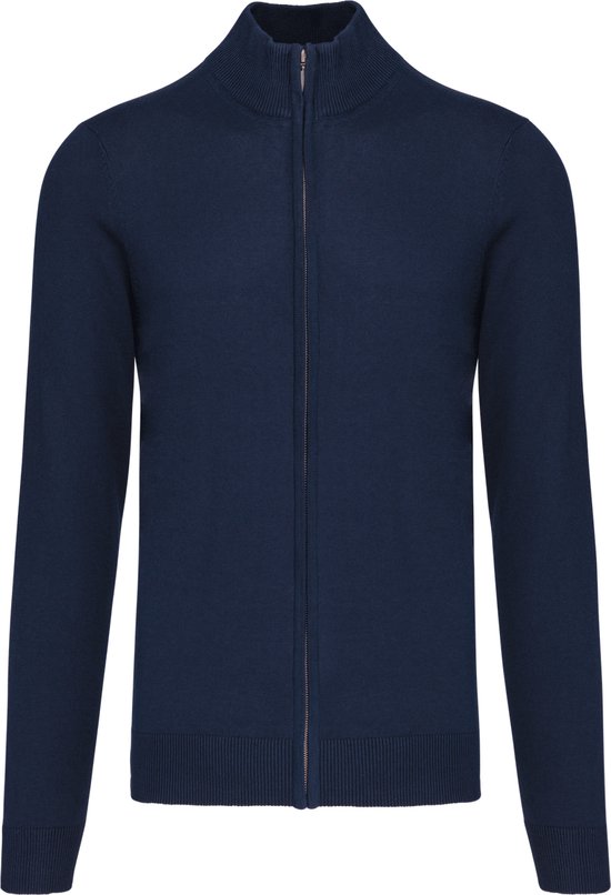 Pull/Cardigan/Gilet Homme 4XL Kariban Col Roulé Manches Longues Marine 50% Katoen, 50% Acryl