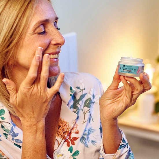 La Saponaria Deep Care Nachtcreme – Anti-Aging Mit AHA + Peptiden, 50 Ml
