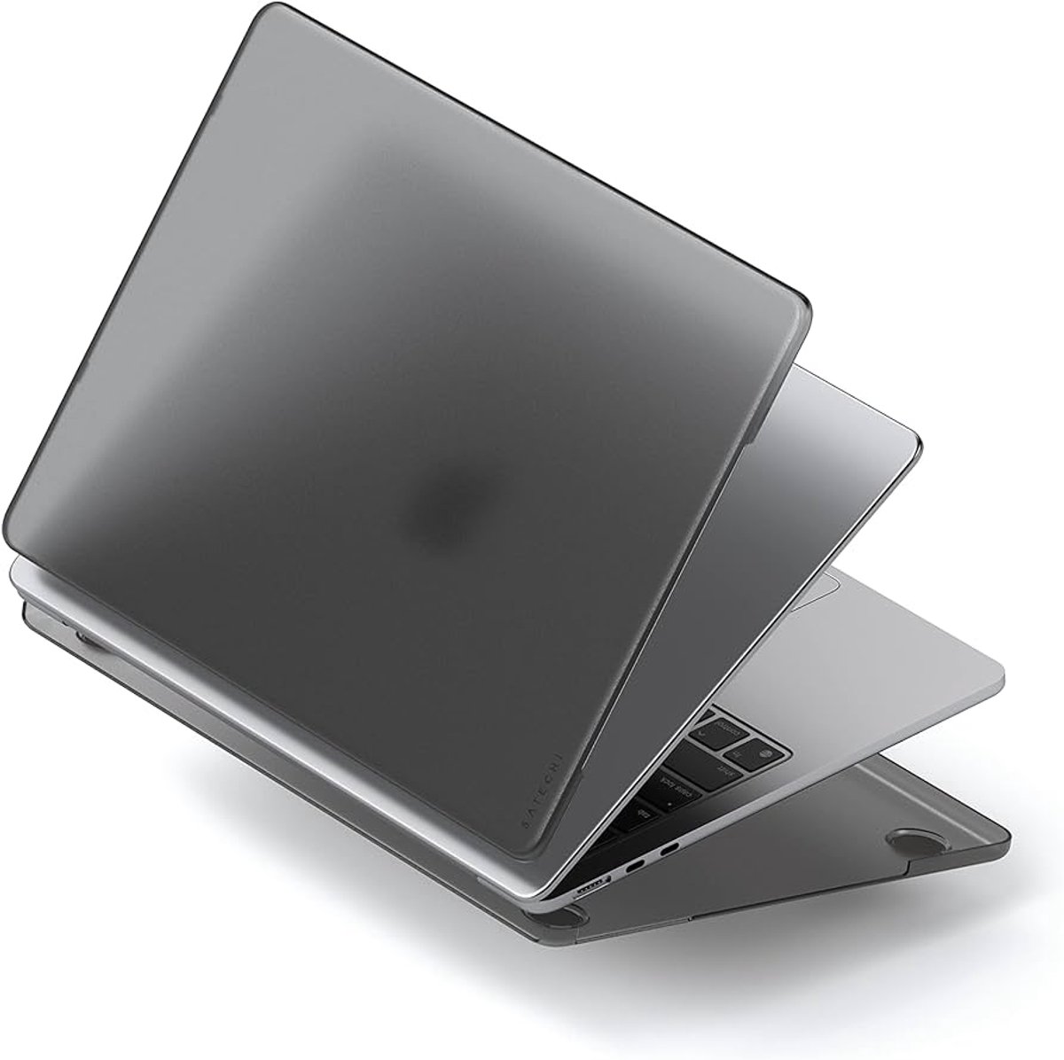 MacBook Air 11" HardShell Case – A1370/A1465 – Slanke Beschermhoes met Ventilatie – Ultralicht & Krasbestendig – Donker Transparant