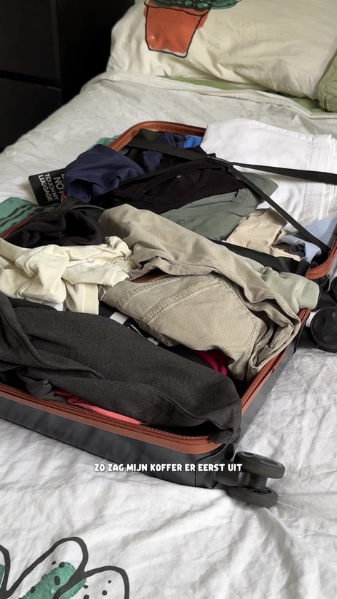 Cubes d'emballage Sunflake avec fermeture éclair de compression - 6 pièces - Mesh Zwart