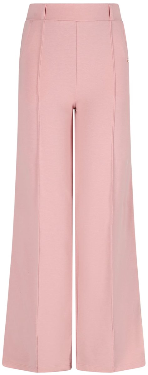 NoBell' - Salet Palazzo Pants with contrast stripes - Vintage Rose - Maat 164
