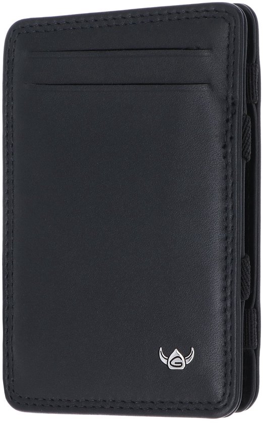 Golden Head Cuir porte-cartes Polo RFID Protect Wunder-Börse 4044 Schwarz noir