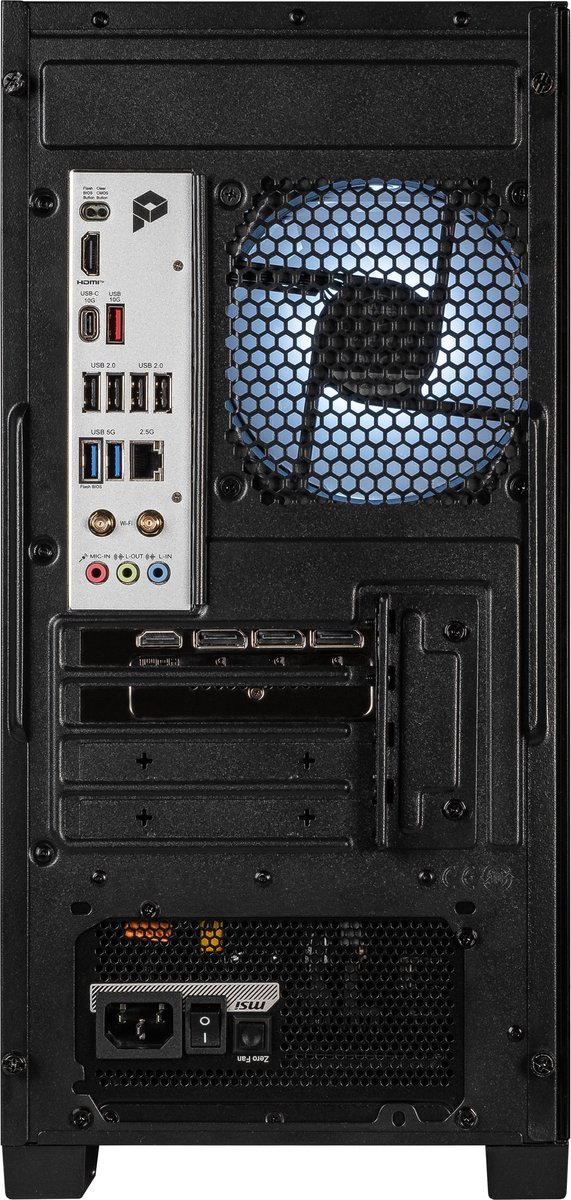 SCAN 3XS Elite Gaming PC – MSI RTX 5060 – Ryzen 5 8400F - afbeelding 3