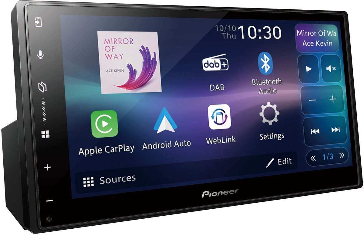 Pioneer SPH-DA77DAB | Multimedia Autoradio met 6.8” Touchscreen - DAB+ - Draadloze Apple CarPlay - Android Auto & achteruitrijcamera aansluiting – foto 6