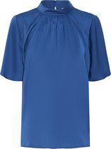 Saint Tropez AileenSZ Flared Blouse Dames Blouse - Navy Peony