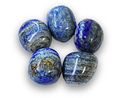 Lapis Lazuli trommelstenen fluoriserend mt3 50 gr.
