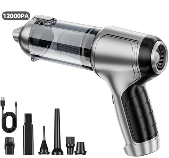 Draadloze Handstofzuiger Voor De Auto - Draadloze - €33,14