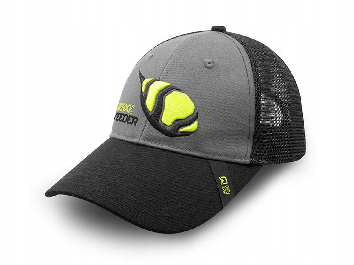 Delphin REAXE Trucker Cap: stijlvolle vispet voor feedervissers