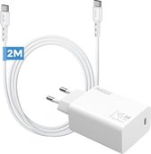 Phreeze usb C oplader 45w met usb C naar usb C kabel 2 meter - Power Delivery snellader - PPS fast charging