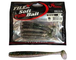 Softbait 'FELIX' 05 - 5 stuks - 9.0cm - Shad/Soft Bait - Kunstaas Shads voor Roofvissen
