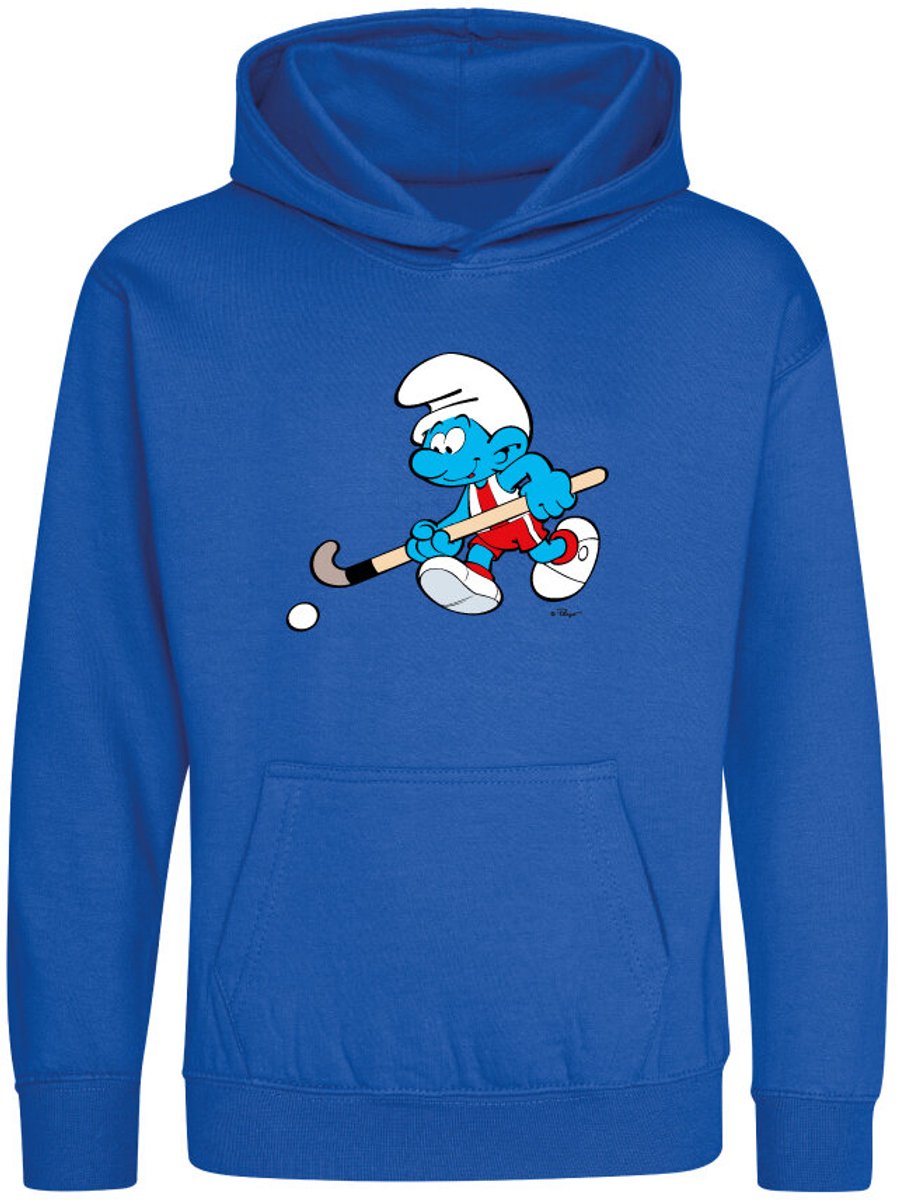 Hingly Hooded sweater Kobalt Smurf Hockey maat M