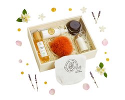 RNCosmetics Saffraan Melk Luxe Giftset - Verzorgingsbox