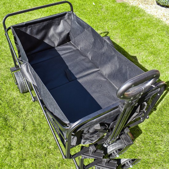 BPS Deluxe Outdoor/Strandwagen - Geen Montage Nodig - Verstelbare Handgreep - Inclusief Draagtas - Opvouwbaar voor Gemakkelijk Transport van BPS — afbeelding 3