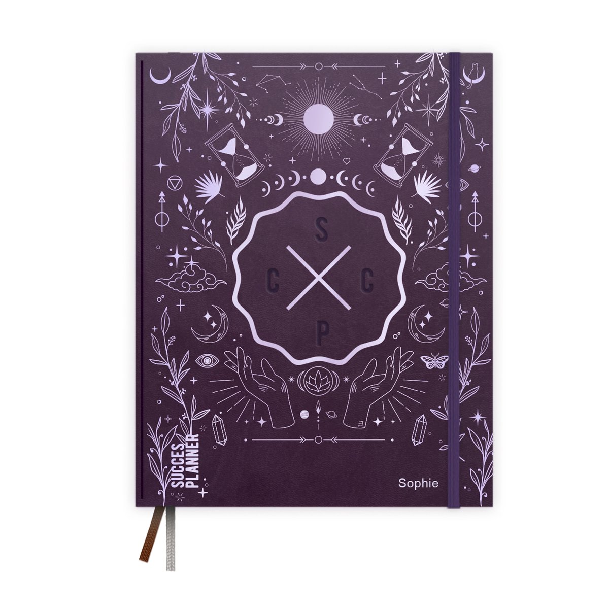 SuccesPlanner ongedateerd (zonder datums) - Kantoor & school - Planners - privé & business in één planner - Purple Universe