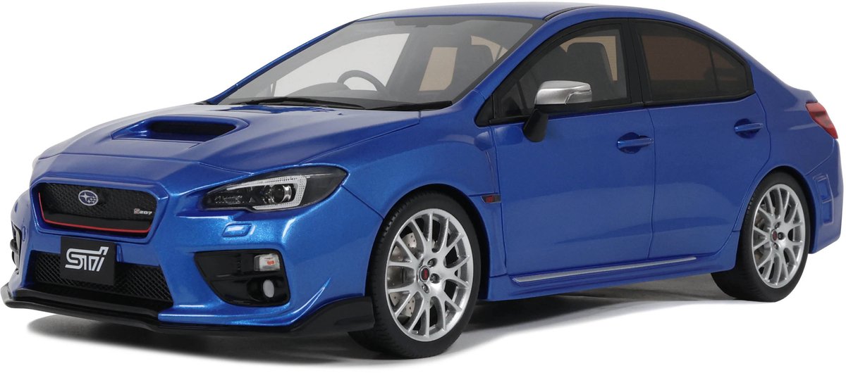 Subaru WRX Sti S207 WR Blue Pearl 2015 RHD - OT1182 - OttoMobile - resin model - limited 2000 pcs